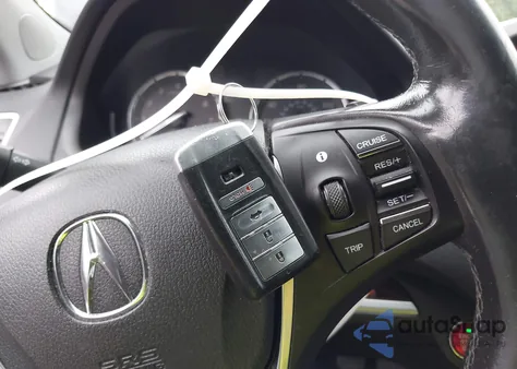 2016 Acura Tlx из США, поврежденный, VIN 19UUB1F33GA001619